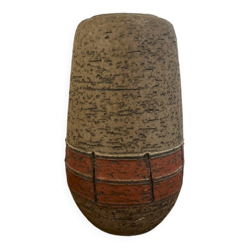 vase Spara Keramik Schamotte 1960 1970