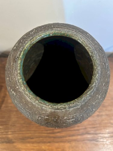 vase Spara Keramik Schamotte 1960 1970