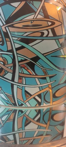 Vase Steuler Keramik années 60 - 70 signé Steuler design