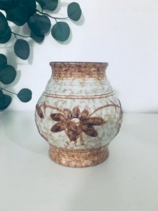 Strehla vase GDR West Germany