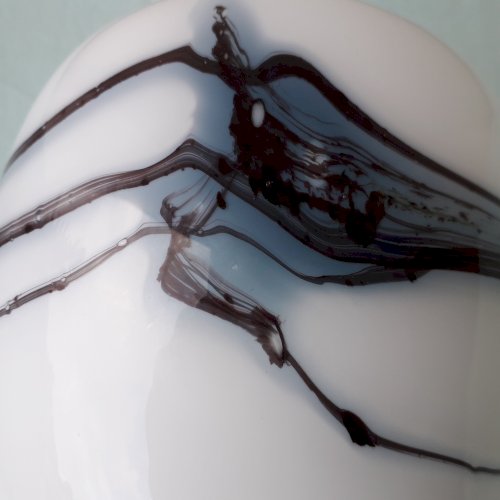 Vase verre Michael Bang Holmegaard