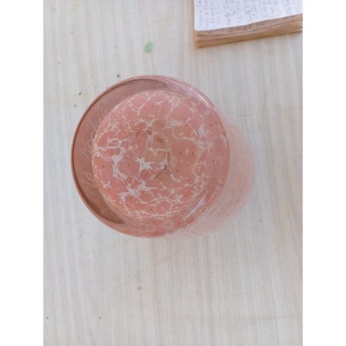 Vase Verre signé  La Rochere 