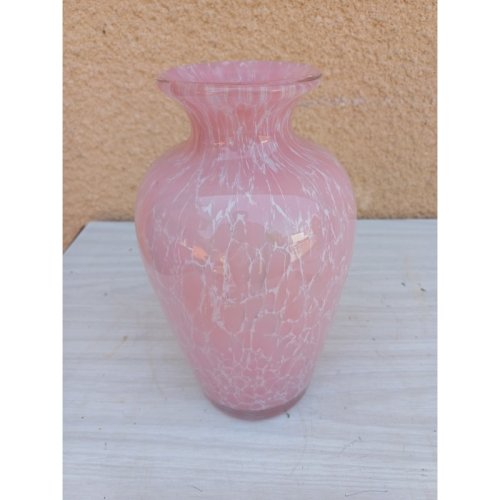 Vase Verre signé  La Rochere 