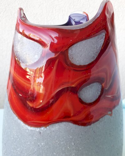 Vase verre Trésor du Galion