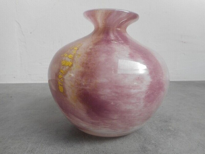VASE VERRERIE GEORGES CASTELLINO