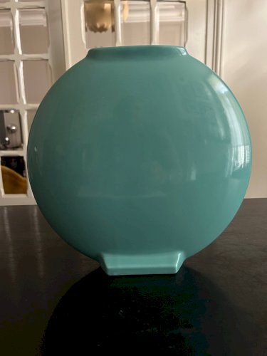 vase vert années 80