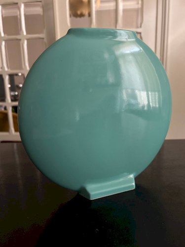 vase vert années 80