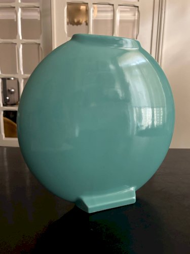 vase vert années 80