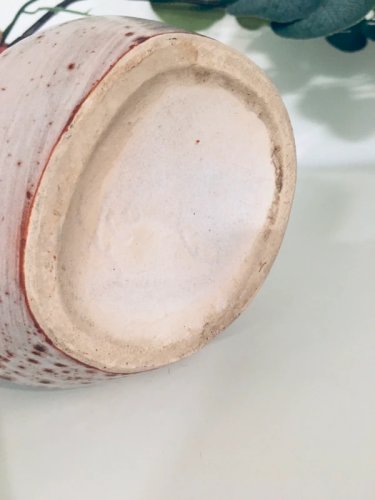 Vase vintage asymétrique
