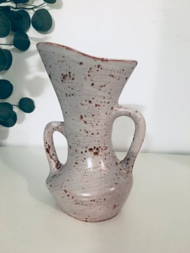 Vase vintage asymétrique
