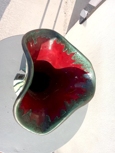 Vase vintage Desvres – Gabriel Fourmaintraux