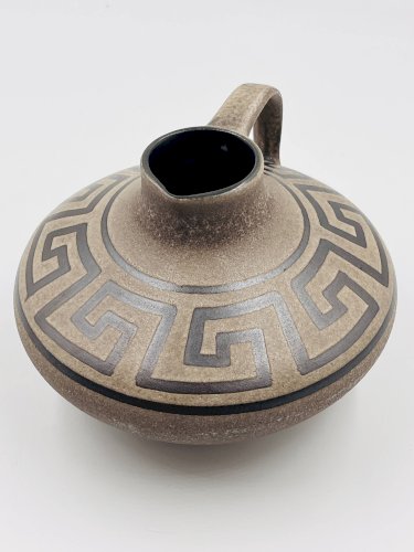 Vase West Germany décor grec