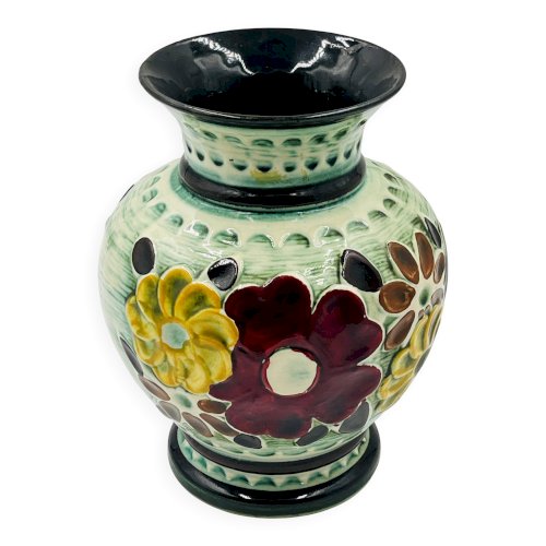 Vase West Germany floral