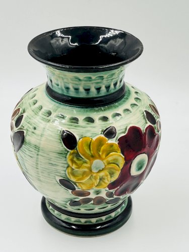 Vase West Germany floral
