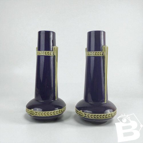 Vases Art Nouveau G. De Bruyn