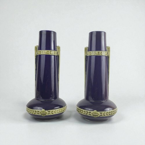 Vases Art Nouveau G. De Bruyn