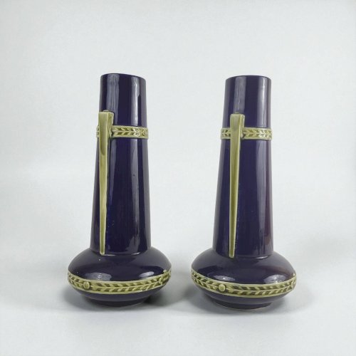 Vases Art Nouveau G. De Bruyn