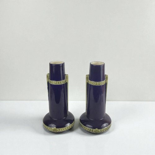 Vases Art Nouveau G. De Bruyn