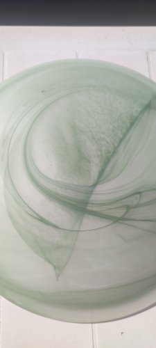 Vasque en verre soufflé design contemporain artisanal