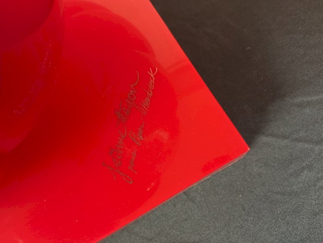 Vasque , seau à champagne  Jaime Hayon rouge vintage Piper-Heidsieck