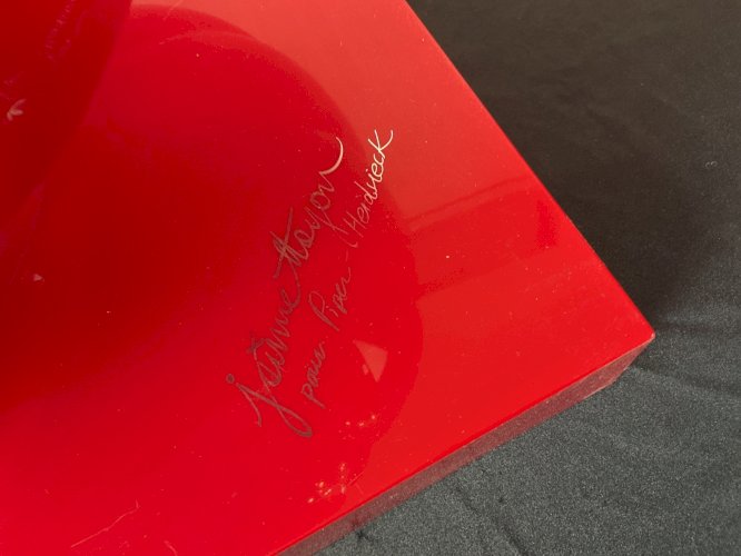 Vasque , seau à champagne  Jaime Hayon rouge vintage Piper-Heidsieck