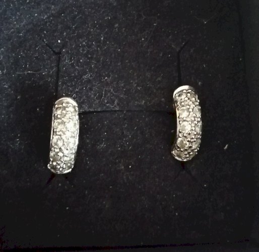 Vends boucles d'oreilles plaqué or