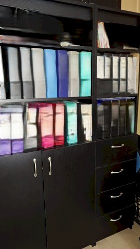 Vends ensemble de meubles de bureau Noir