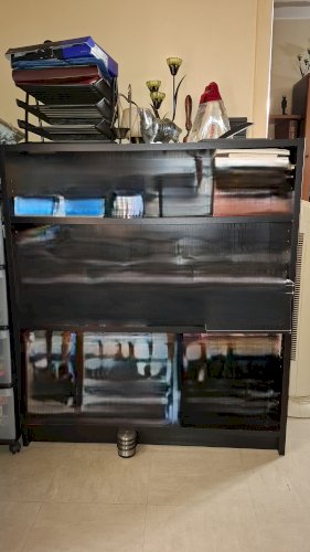 Vends ensemble de meubles de bureau Noir
