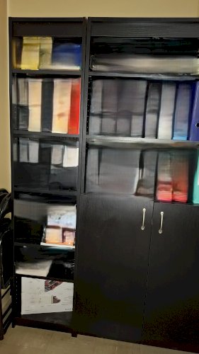 Vends ensemble de meubles de bureau Noir