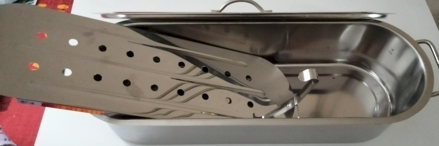 Vends poissonnière en acier inoxydable