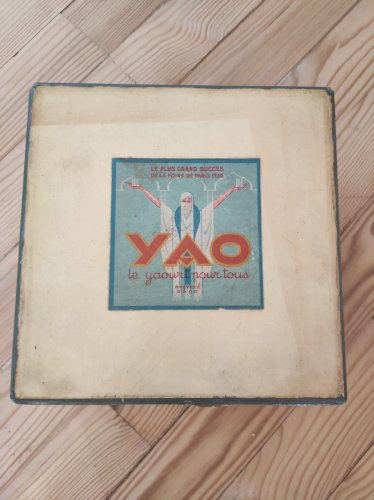 Véritable Yourtière "YAO" - Années 30/40 - Complète & état exceptionnel