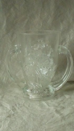 VERLYS FRANCE VASE EN VERRE MODELE CAMPANULES ART DECO**
