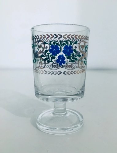 Verre à liqueur bohème