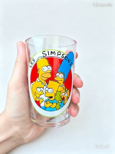 Verre amora les Simpsons collector