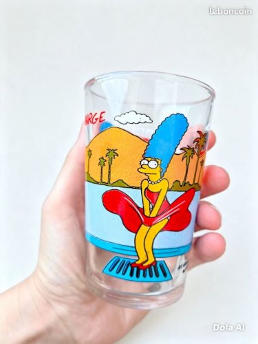 Verre amora les Simpsons collector