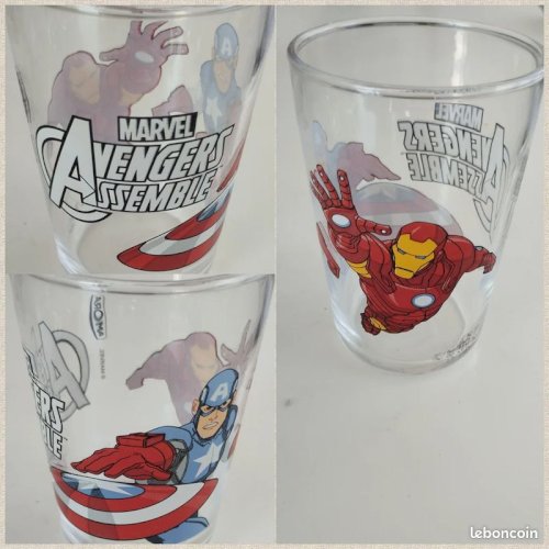 VERRE AMORA MARVEL AVENGERS 