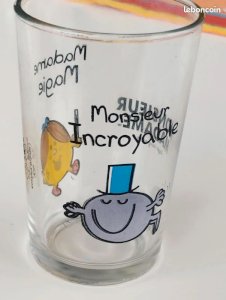 Amora glass Mr. and Mrs. collector