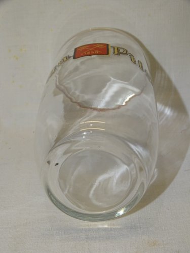 -VERRE ANCIEN PUBLICITE BIERE VEGA PILS 1650 LETTRES DOREES  COLLECTION PUB    D