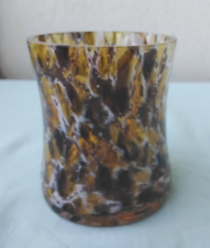 Verre moucheté