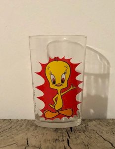 Verre rétro vintage Titi ( 1974 )