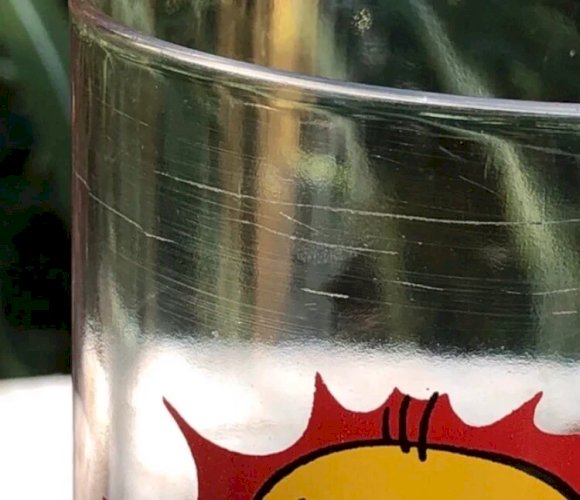 Verre rétro vintage Titi ( 1974 )