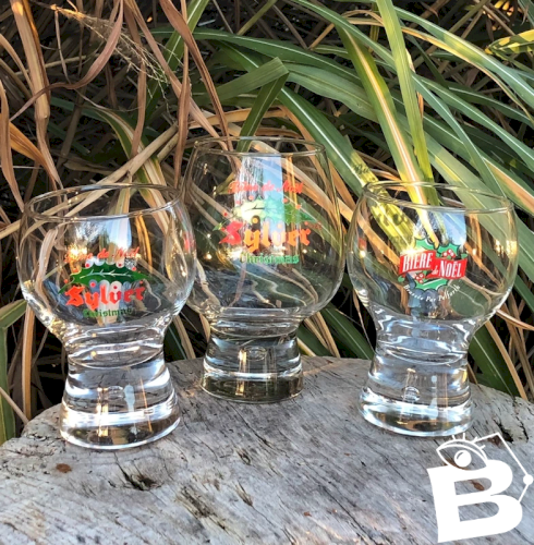 Verres à bière de Noël 25 et 33 cl