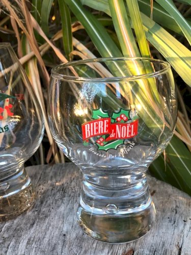 Verres à bière de Noël 25 et 33 cl