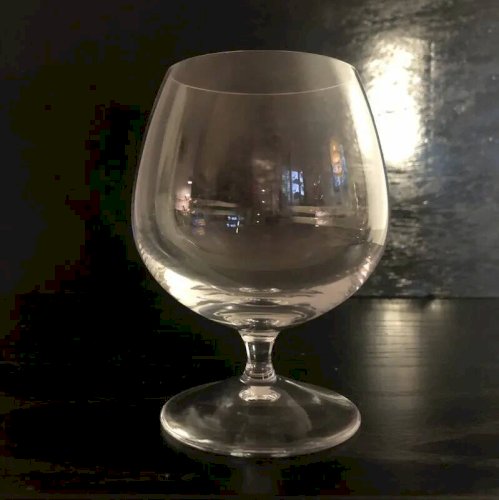Verres à cognac en cristal
