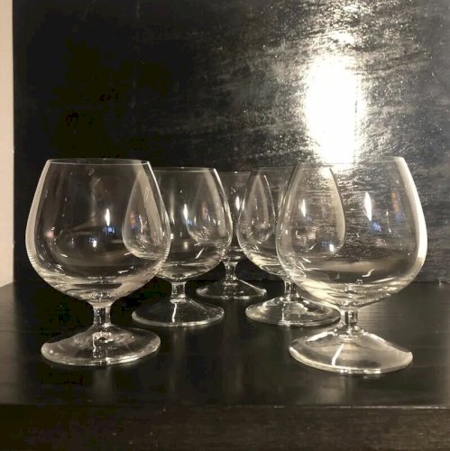 Verres à cognac en cristal