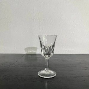 Crystal digestif glasses