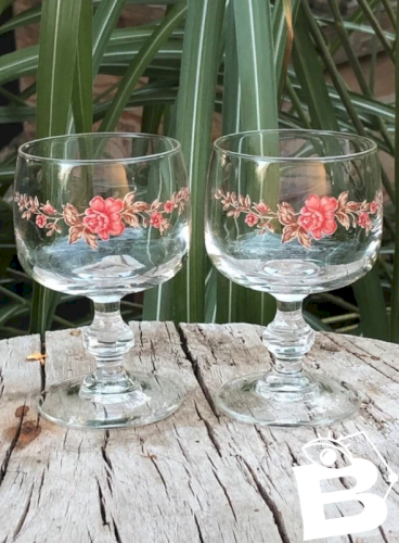 Verres à digestif vintage