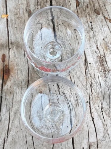 Verres à digestif vintage