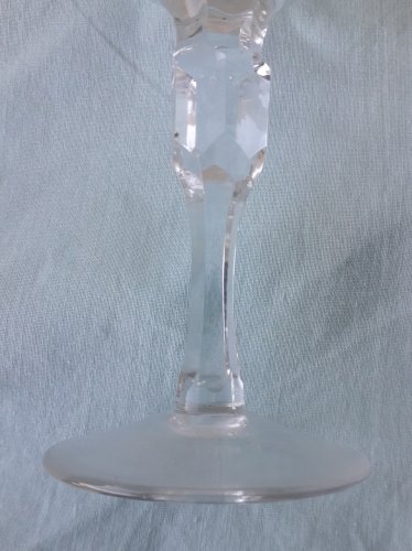 Verres à pied cristal