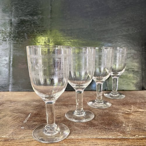 Verres à pied
